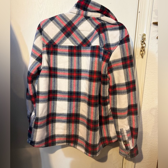 Fleece lined plaid jacket - Picture 2 of 3